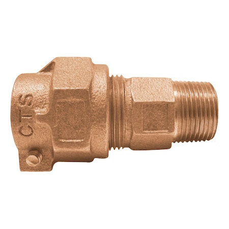 B & K Legend 1 in. MNPT X 1 in. D PACK JOINT Bronze Coupling 313-205NL